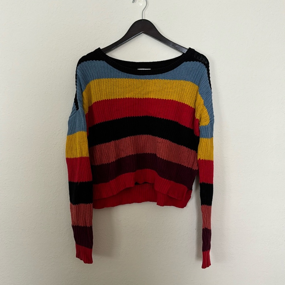 Arizona Striped Sweater Cotton
